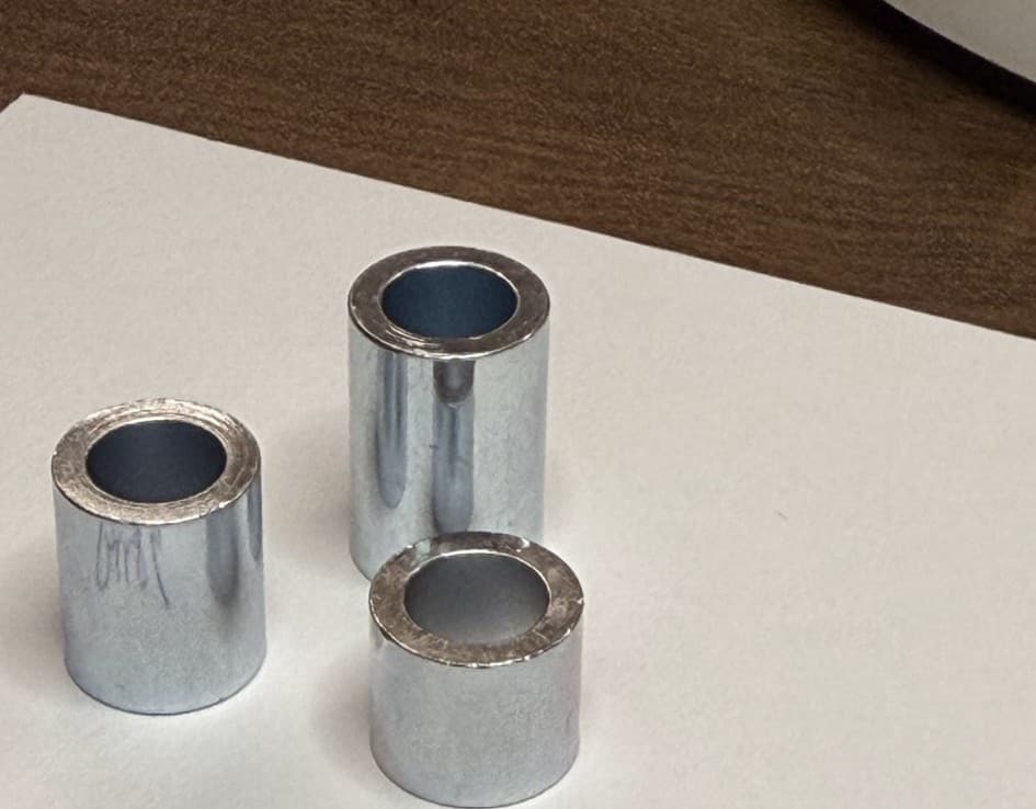 Zinc-plated automotive bushes